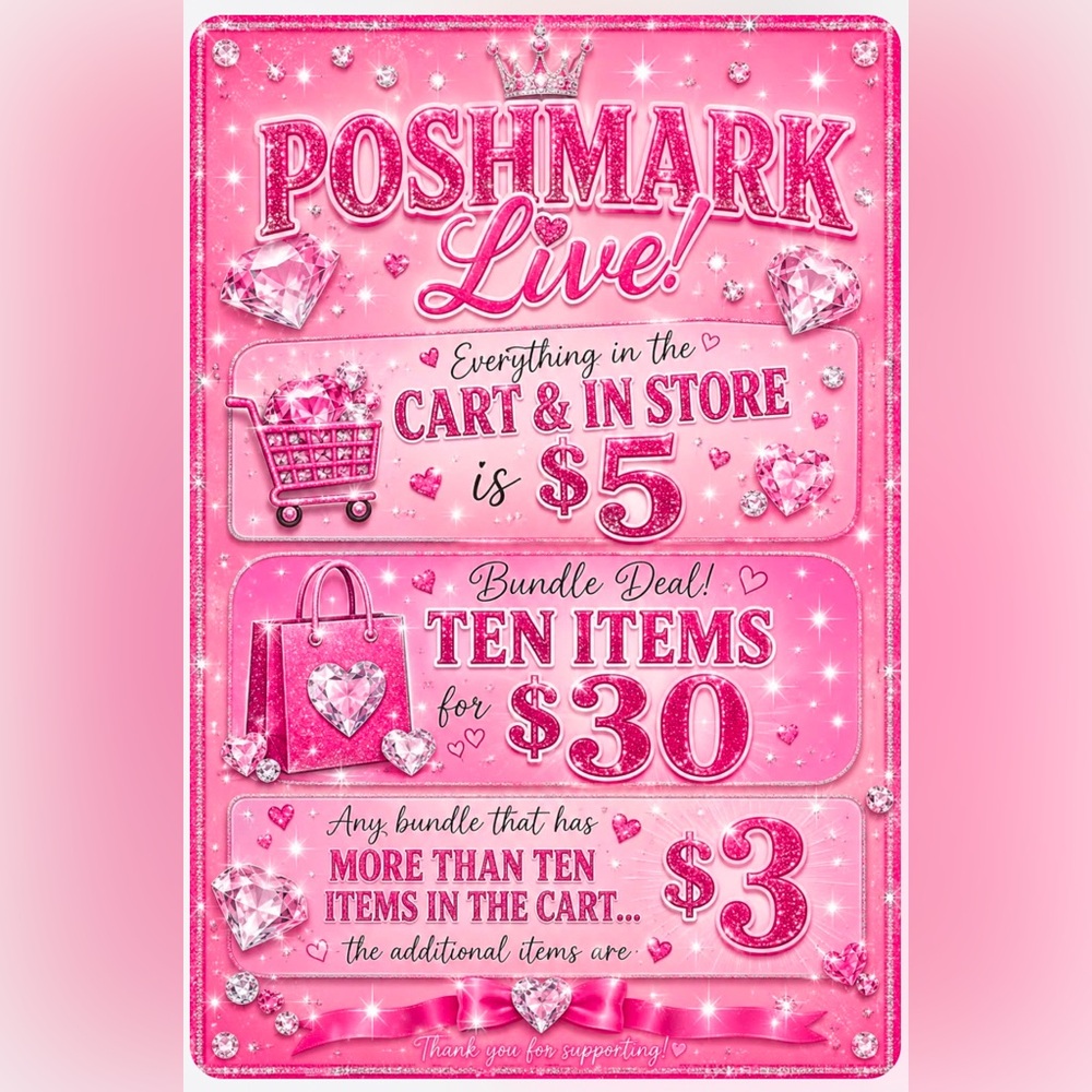 Live! Pink Promotional Poster -